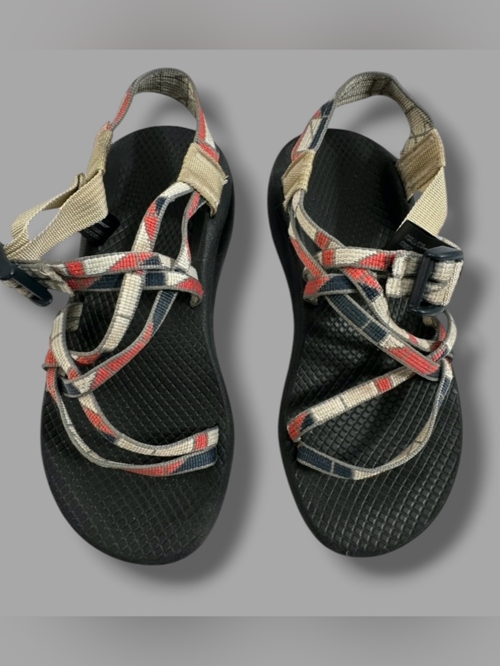 CHACO Z Cloud Sport Sandals, Women's 6W, Style #J107112W, Multicolor-